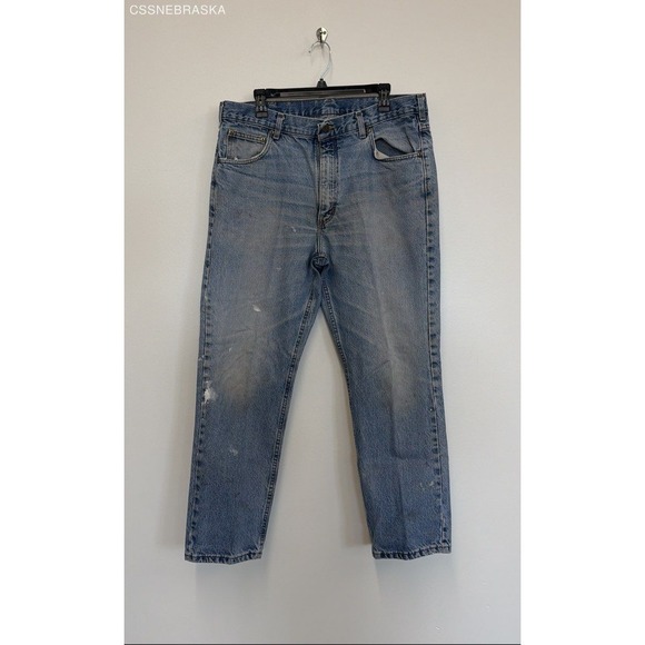 Carhartt Other - Carhartt Blue relaxed-fit jeans - Size‎ 38x30